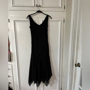Metaphor Black Asymmetrical Dress